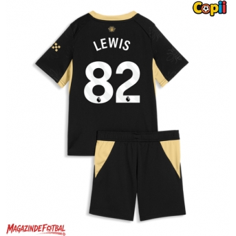 Manchester City Rico Lewis #82 Echipament de Fotbal Replică 2026-27 Copii Deplasare (+ Șorturi)